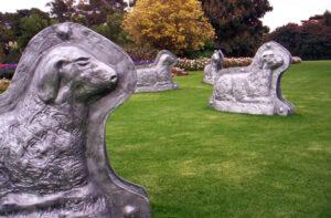 Sheep Miracle Weribee Park installation - 2005