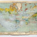 2020 Everyday Alchemy – Global Perspective 1 and 2 36 x 63 cm Map, fabric and thread